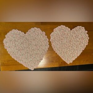 1 Cupcakes and Cashmere PLACEMAT CHARGER Beads & Pearls (2 available)